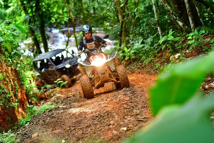 ATV to Jaguar Waterfalls: Private 4-Hour Puntarenas Waterfall & River Swim Tour photo 3
