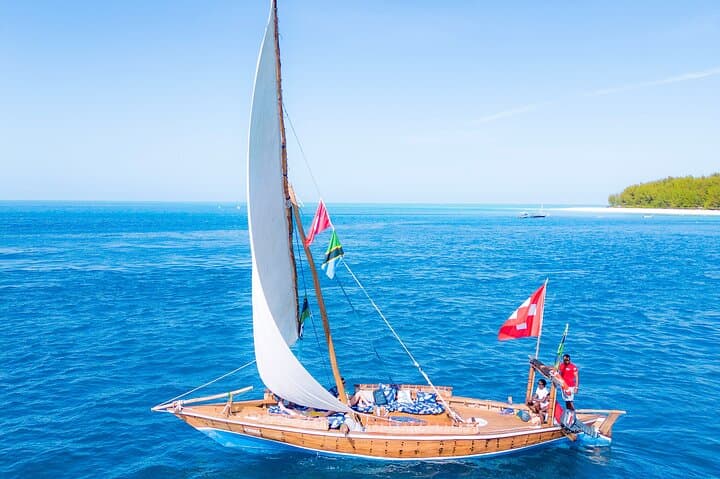 Private Dhow Sail & Snorkel to Mnemba Sandbank — Full-Day Zanzibar Experience