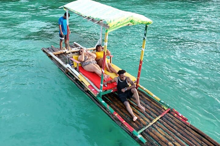 Mahogany Beach Ocho Rios Private Bamboo Rafting — 45-Min Ocean Raft Ride photo 1