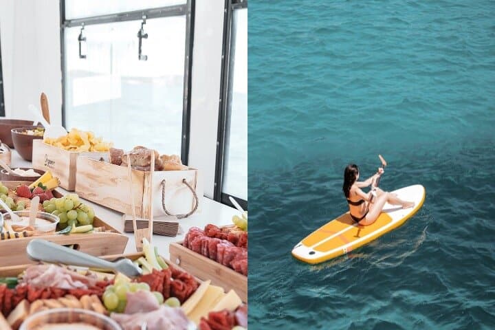 Adults-Only Ibiza Boat Trip: Cala Bassa to Es Vedrà with SUP, DJ & Lunch photo 3