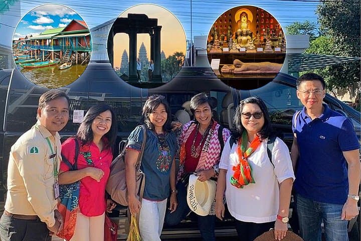 3-Day Siem Reap Private Tour: Angkor Temples, Floating Villages & Cultural Shows photo 1