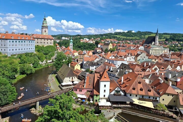 Explore Český Krumlov: Private Day Trip to UNESCO Renaissance Town (Tickets Included)