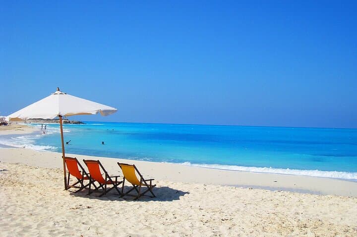 Private Day at Alamein: Mediterranean Beach Escape from Cairo