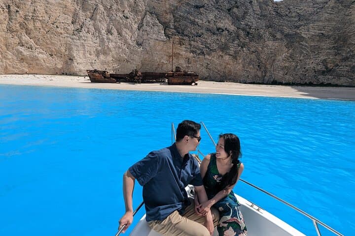 Zakynthos Private Tour: Navagio Shipwreck, Blue Caves & Olive Groves photo 4