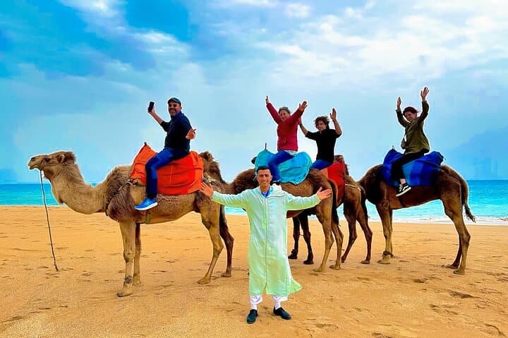 Strait Crossing and Camel Sunset: Luxury Day Trip to Tangier from Tarifa