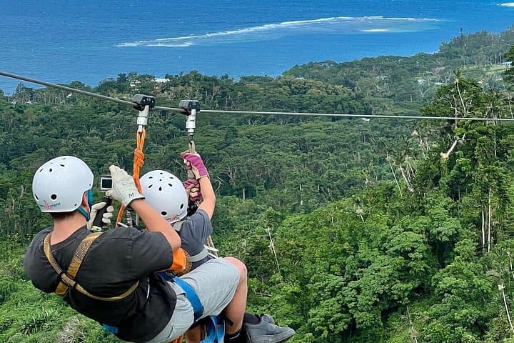 Vanuatu Jungle Zipline: Soar Over Mele Bay and Walk the 120m Skybridge photo 2