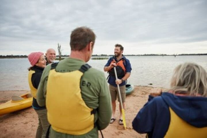 Guided Canoe Paddle on Lake Fyans — Grampians Canoeing Experience photo 2