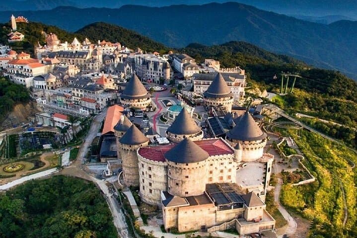 Ba Na Hills Sunset Tour: Golden Bridge Views & Dragon Bridge Night Show photo 4