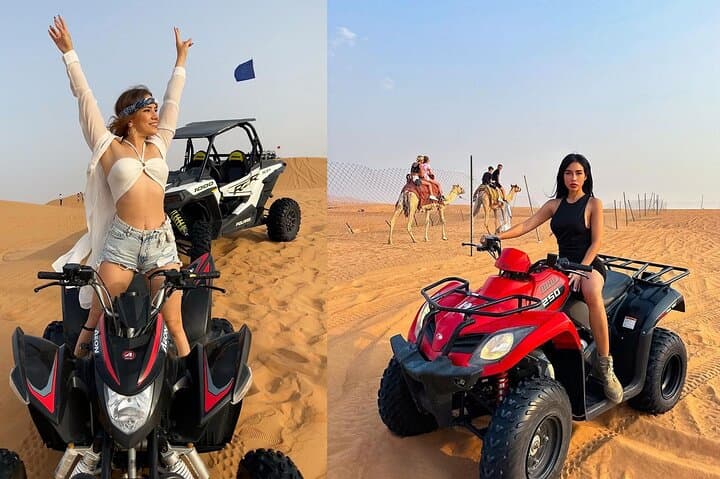 Red Dunes Morning: Dubai Desert Safari with Quad Bikes & Buggies photo 4