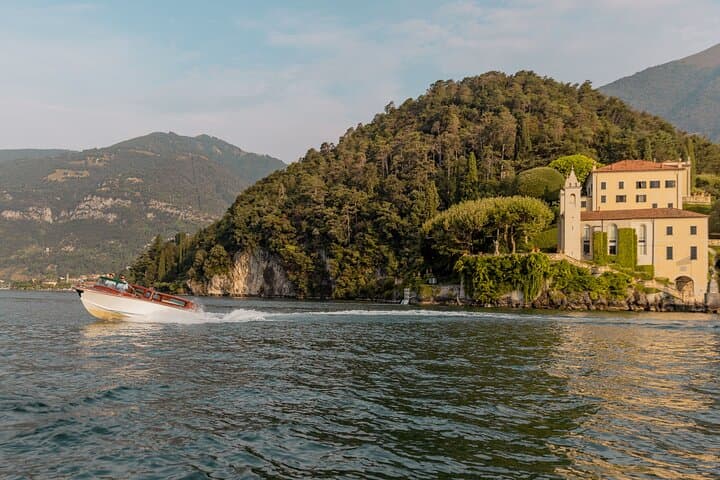 Private Wooden Speedboat Tour on Lake Como: Bellagio, Balbianello & Swim Stops photo 3