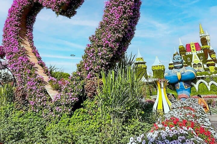 Dubai Miracle Garden Audio Guide Tour — Explore the Airbus A380 Floral Installation photo 2