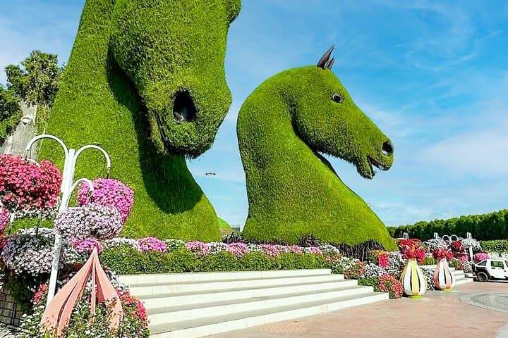 Dubai Miracle Garden Audio Guide Tour — Explore the Airbus A380 Floral Installation photo 3