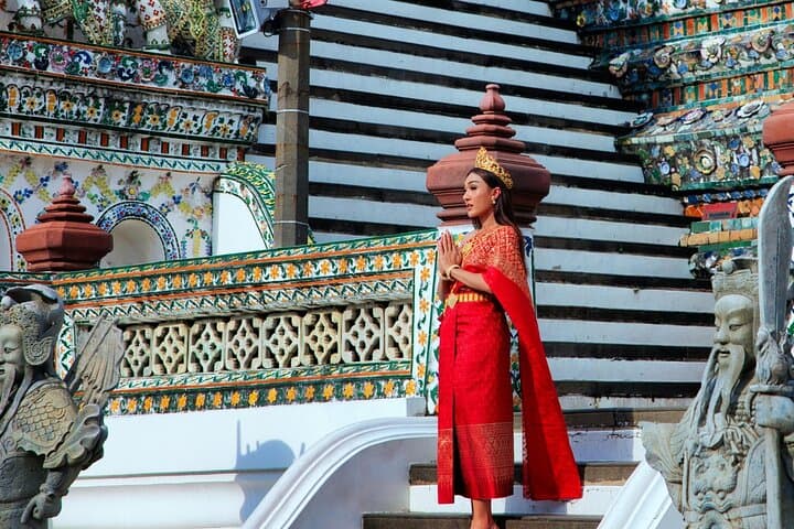 Bangkok 3-Temple Tour: Grand Palace, Wat Pho & Wat Arun with Canal Option photo 2