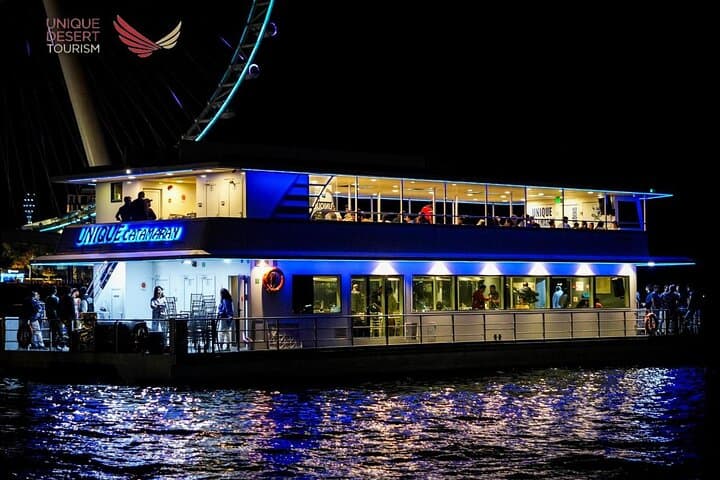 Luxury Catamaran Dinner Cruise in Dubai Marina: Evening Views & Live Entertainment photo 1