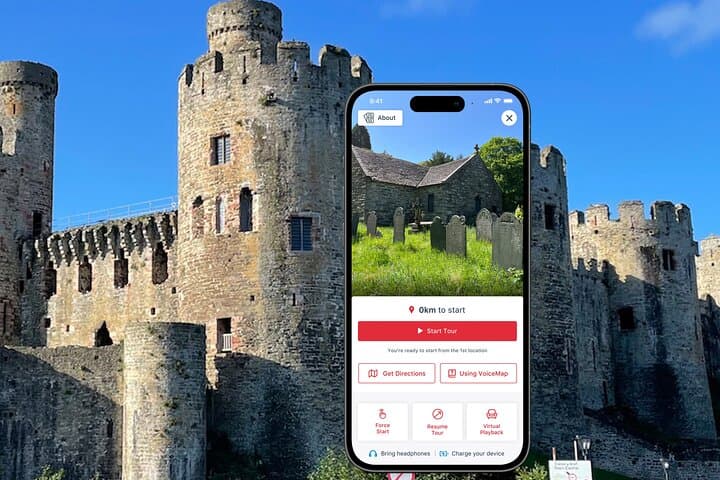Drive Snowdonia: Self-Guided Llanberis, Conwy & Caernarfon Castle Audio Tour