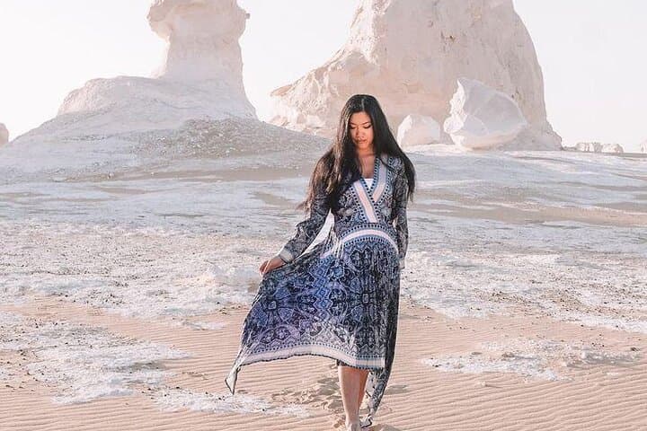 2-Day White and Black Desert Safari from Cairo — Camping, Crystal Mountain & Black Desert photo 3