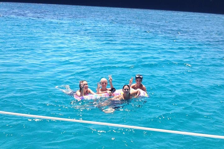 Sunset Sailing Cruise to Rhenia from Mykonos: Beach Safari, Snorkel & Dinner photo 3