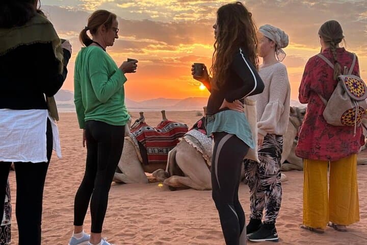 Wadi Rum Jeep Safari and Cave Camping: Overnight Bedouin Zarb Under the Stars photo 5