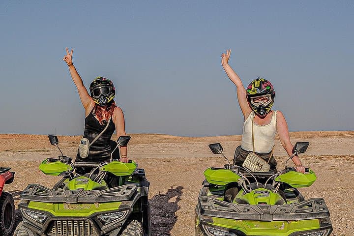 Agafay Desert Sunset Quad Bike Adventure with Camel Ride & Dinner Near Marrakech photo 1