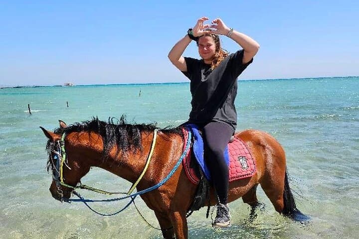 Hurghada Desert & Sea: 3-Hour Horse or Camel Riding Adventure photo 6