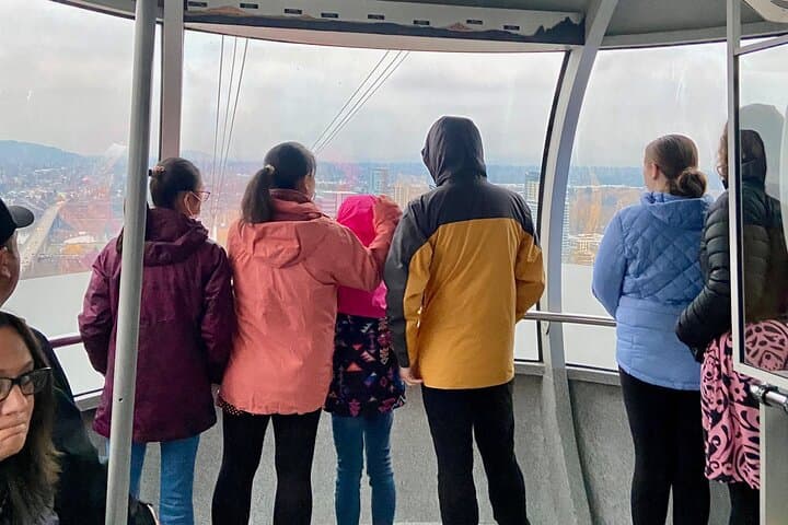 Sunrise Aerial Tram and Doughnuts: Morning Views of Portland from OHSU photo 2