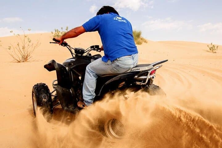 Dubai Desert Safari: 60-Min Quad Ride, Dune Bashing & BBQ Camp Experience photo 2