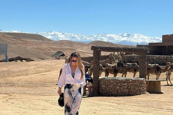 Agafay Rocky Desert Quad Bike and Camel Ride Half-Day from Marrakech photo 6