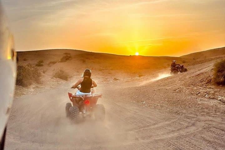 Agafay Desert Quad Bike Adventure with Dinner & Live Show near Marrakech photo 3