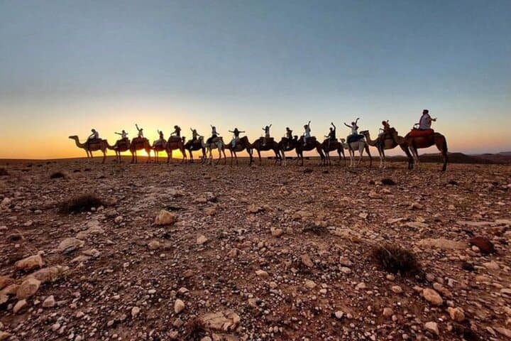 Sunset Camel Ride in Agafay Desert Near Marrakech