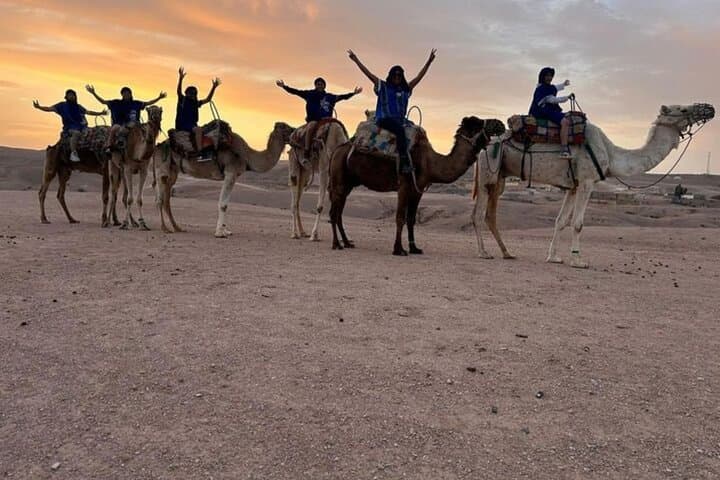 Half-Day Agafay Desert Quad Bike & Camel Ride with Dinner from Marrakech photo 2