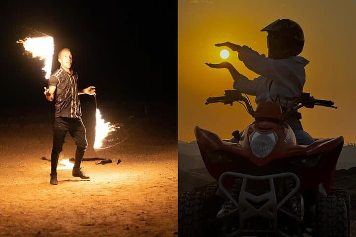 Agafay Desert Quad Bike Adventure with Dinner & Live Show near Marrakech photo 1