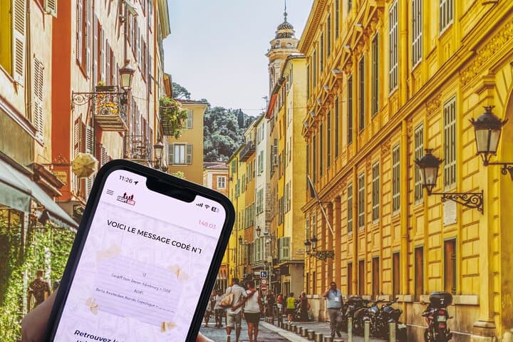 Outdoor Heist Escape Game in Nice — Self-Guided Team Adventure Through Old Town