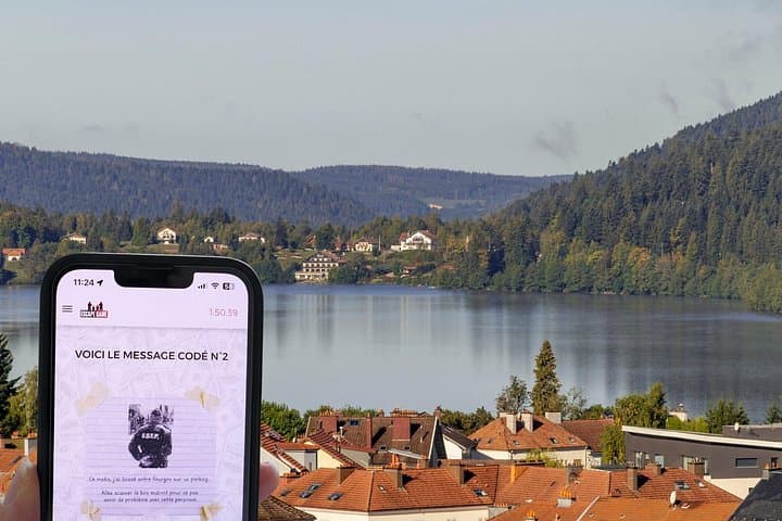 Outdoor Team Heist Escape Game in Gérardmer — Self-Guided City Adventure photo 1