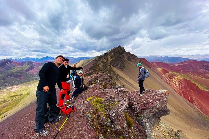 Private Rainbow Mountain and Red Valley Day Hike from Cusco