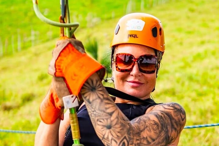 Soar Above Punta Cana: Zipline Adventure Through the Mountains and Taino Caves photo 3
