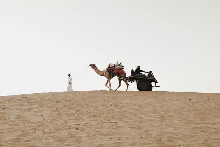 Luxury Desert Camping & Overnight Safari in Jaisalmer — Swiss Tents, Camel & Jeep photo 2