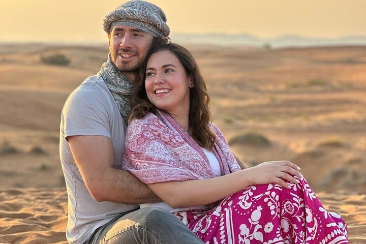 Dubai Morning Desert Safari with Camel Ride and Sandboarding photo 5