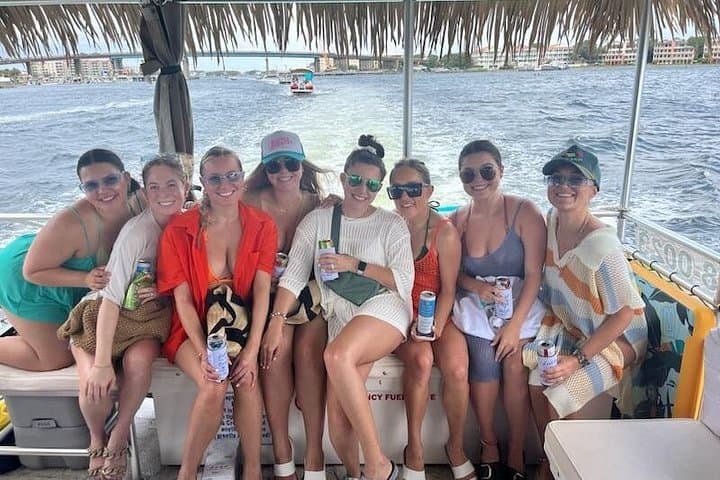 Crab Island Half-Day Tiki Boat Tour in Destin — Sandbar Swim & Float photo 4