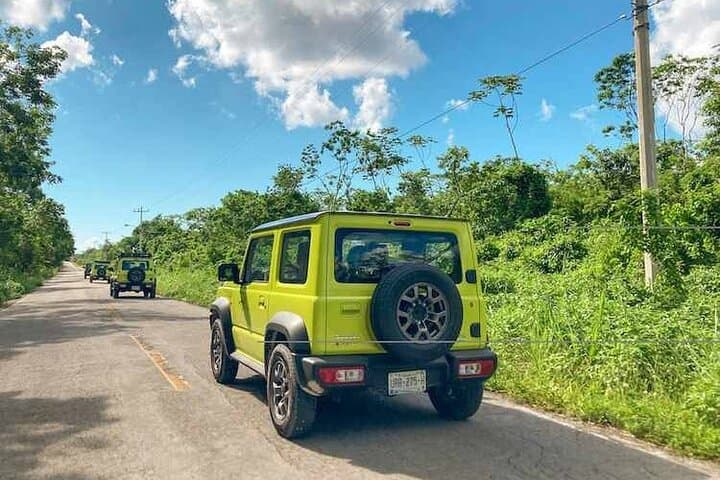 Cozumel Jeep Tour: Beach Club, El Mirador & Tequila Tasting photo 2