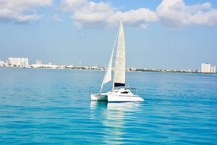 Isla Mujeres Catamaran from Cancun: Snorkeling, Open Bar & Beach Club photo 1