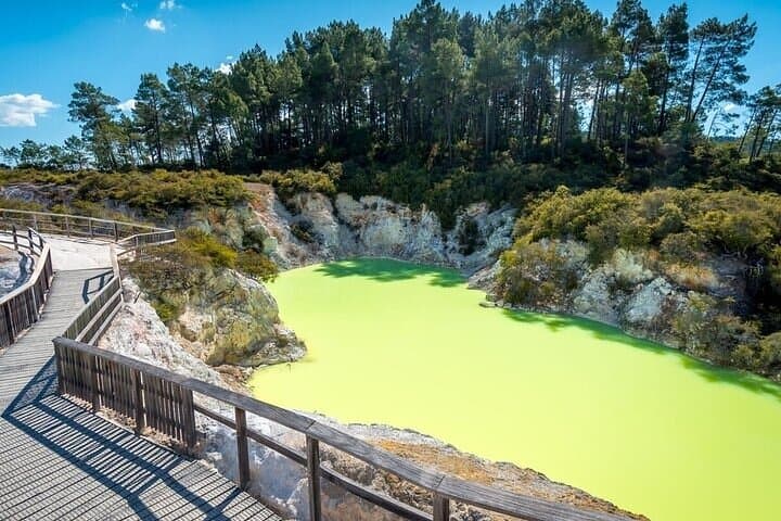 Wai-O-Tapu Geothermal Valley & Hot River Day Trip from Tauranga photo 2