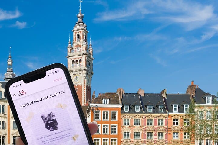Outdoor Heist Escape Game in Lille: Citywide Team Puzzle Adventure
