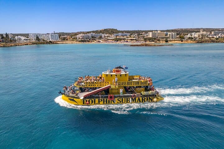 Glass-Bottom Boat Dolphin Cruise to Blue Lagoon & Turtle Cove — Protaras photo 6
