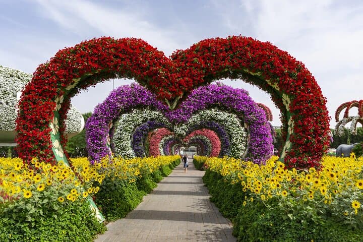 Dubai Miracle Garden and Global Village Combo: Floral Marvels and Cultural Pavilions photo 1