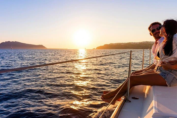 Mykonos Small-Group Catamaran Cruise to Delos & Rhenia — Half-Day Luxury Experience photo 3