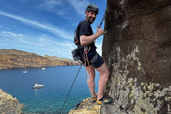 Climb Ponta de São Lourenço: Beginner Rock Climbing on Madeira's Eastern Cliffs