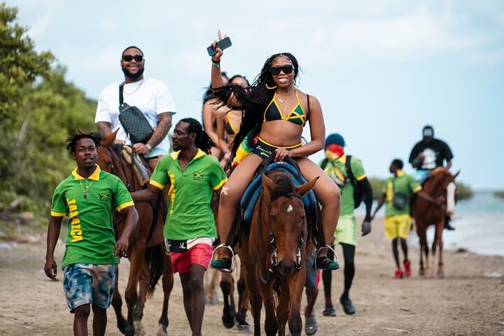Dunns River Falls and Horseback Riding Adventure — Ocho Rios Day Trip