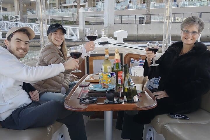 Sunset Wine & Wildlife: Romantic Boat Cruise in Marina del Rey photo 3