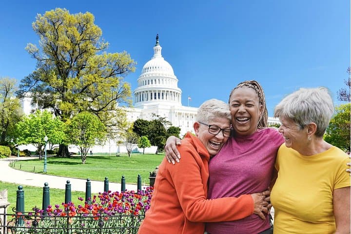 Slow-Paced 2-Day Seniors Tour to Washington DC from New York — Accessible Monuments & Museums