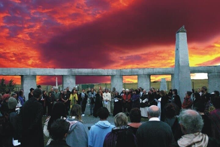 Southern Hemisphere Autumn Equinox at Stonehenge Aotearoa: Wairarapa Sunset Alignment photo 3